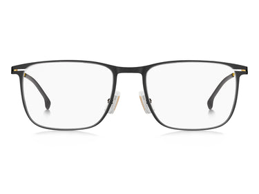 Designer Men Hugo Boss Eyeglasses: 1246 - Matte Gold Black- SpecSMART Eye Clinic (Front View)
